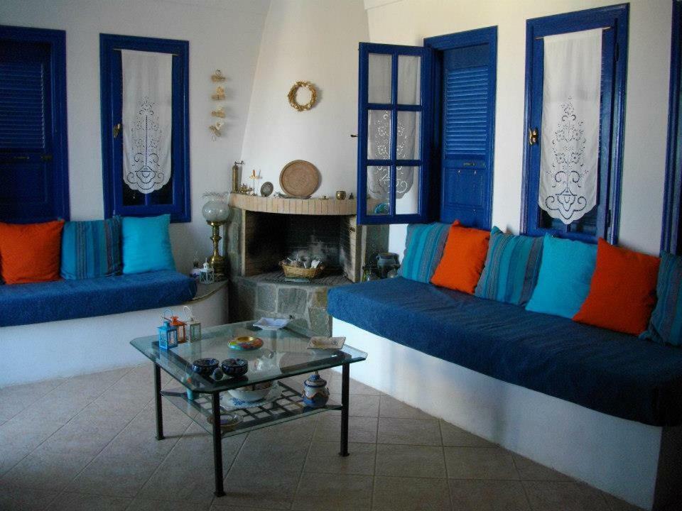 Вілла Superb View House-Sikinos Island-Chorio Екстер'єр фото