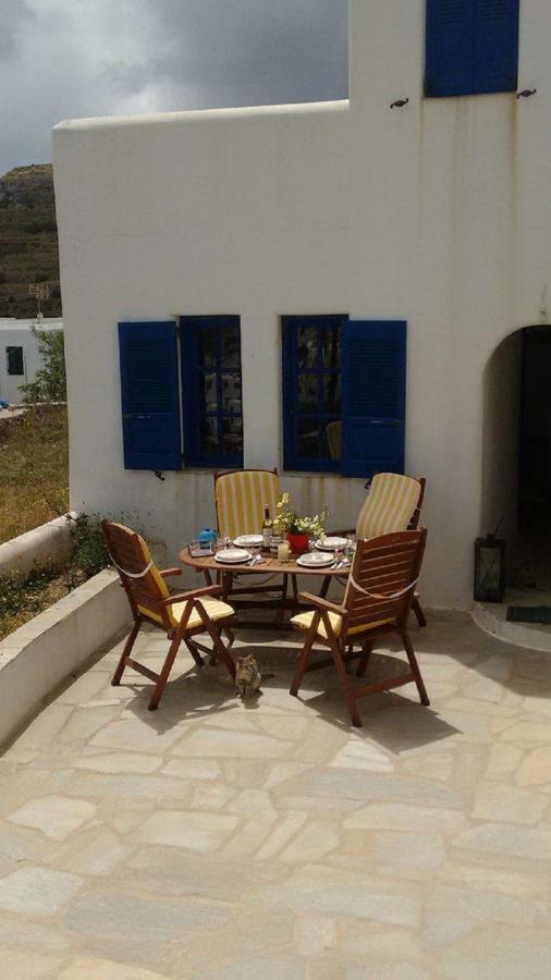 Вілла Superb View House-Sikinos Island-Chorio Екстер'єр фото