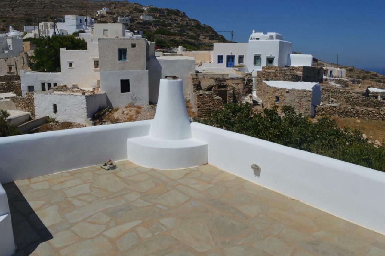 Вілла Superb View House-Sikinos Island-Chorio Екстер'єр фото