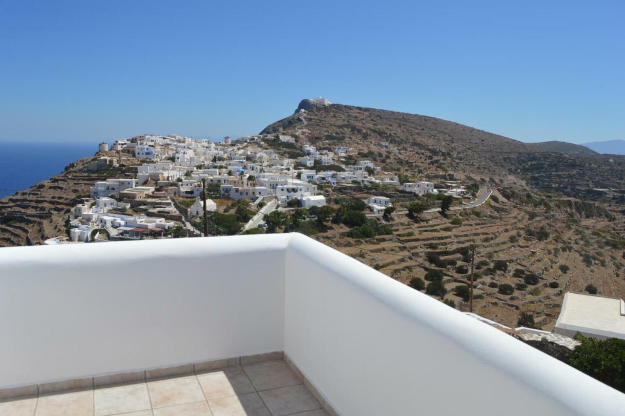 Вілла Superb View House-Sikinos Island-Chorio Екстер'єр фото