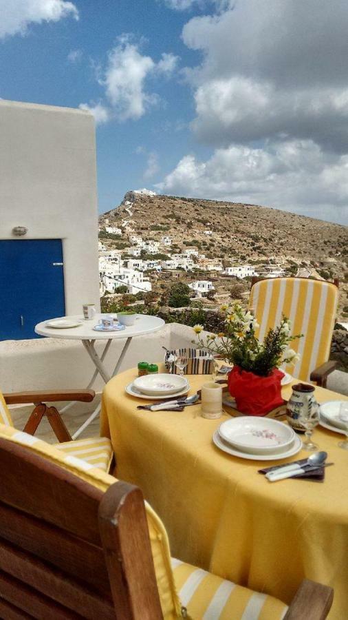 Вілла Superb View House-Sikinos Island-Chorio Екстер'єр фото